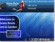 Tablet Screenshot of grassrootsnursery.com